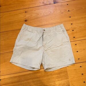 Polo by Ralph Lauren Light Tan Flat Front Shorts